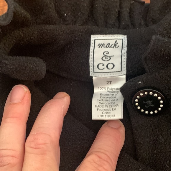 2T Mack &Co fleece dressy jacket. Gently used condition - Picture 3 of 4